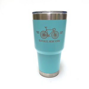 City Bike Insulated Stainless Steel Drink Tumbler, 30 oz [FINAL SALE]