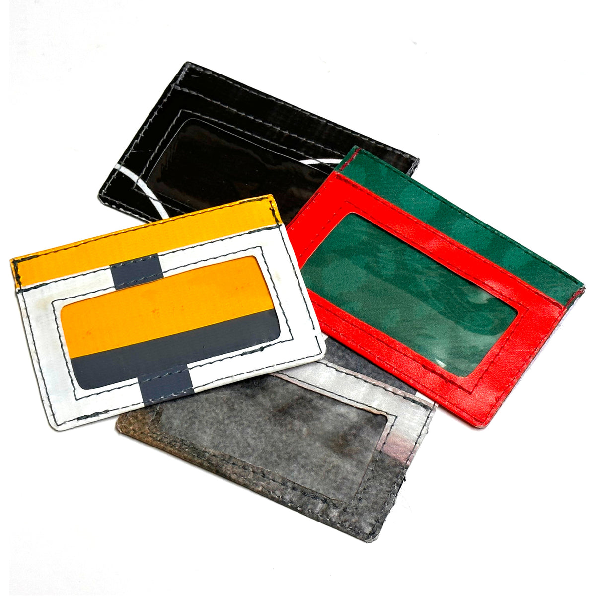 Ride Wallet made with recycled ad banners Kickstand Culture