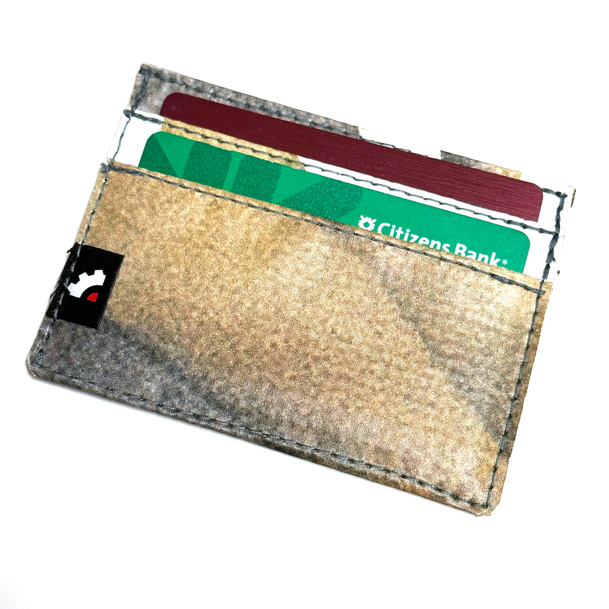 Ride Wallet made with recycled ad banners Kickstand Culture