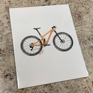 Mountain Bike Print [FINAL SALE]