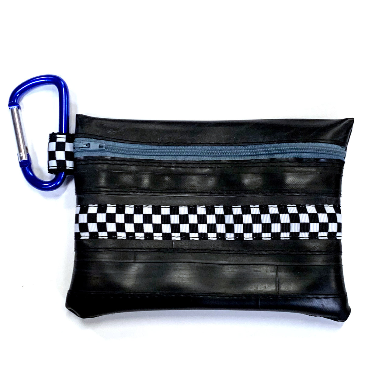 Upcycled Bike Tube Zipper Pouches Set - The Spotted Door