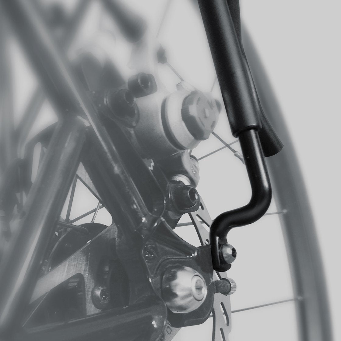 Bike rack sales disc brake adapter