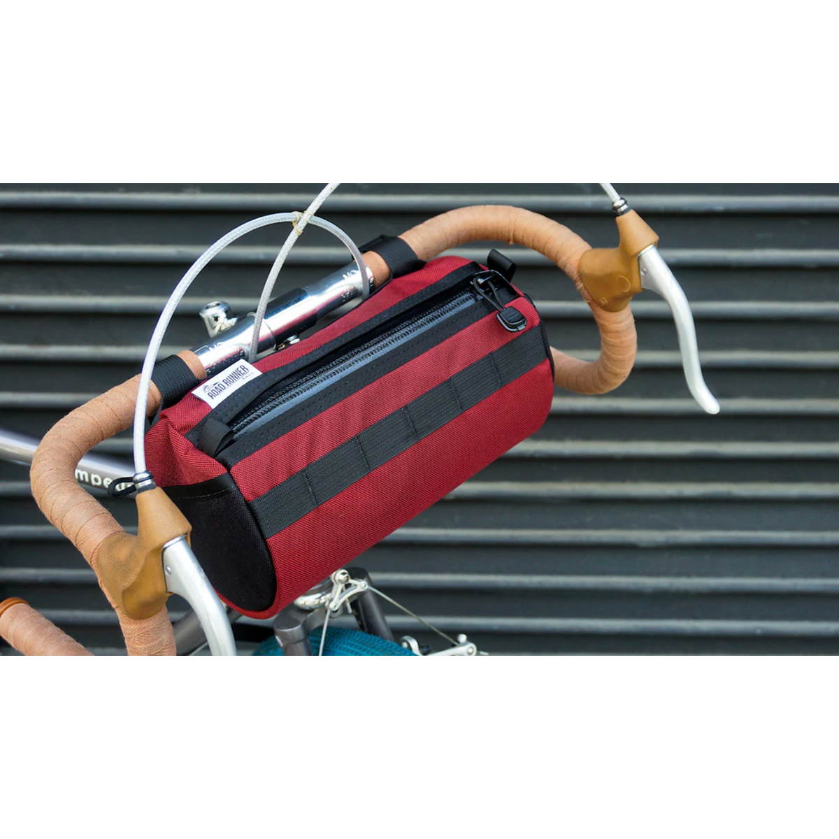roadrunner fahrradtasche Road Runner Bags California Burrito Bag Burgundy Cordura