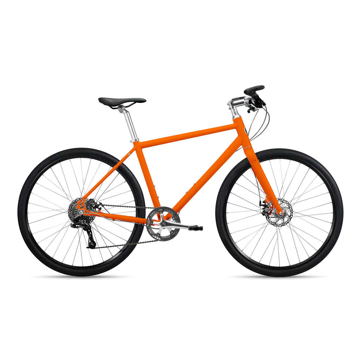 roll Bicycle Company A1 Adventure Bike Solar Orange Kickstand Culture
