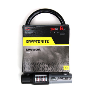 Kryptonite KryptoLok Combo U-Lock - 4 in x 8 in