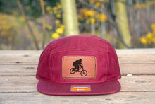 Sasquatch Mountain Bike Hat, 5 Panel, Adjustable, Camper