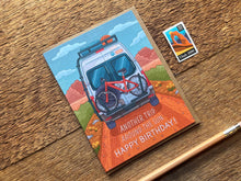 Van Trip Birthday Card
