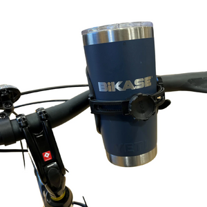BiKase ABC Adjustable Drink Holder Water Bottle Cage With Aluminum Mounting Bracket for Handlebars