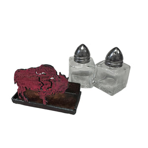 Salt and Pepper Set, Bike or Buffalo