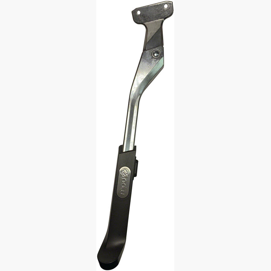 Portland Design Works Power Stance Rear Mount Adjustable Kickstand: 40mm Spacing, Silver (Copy)