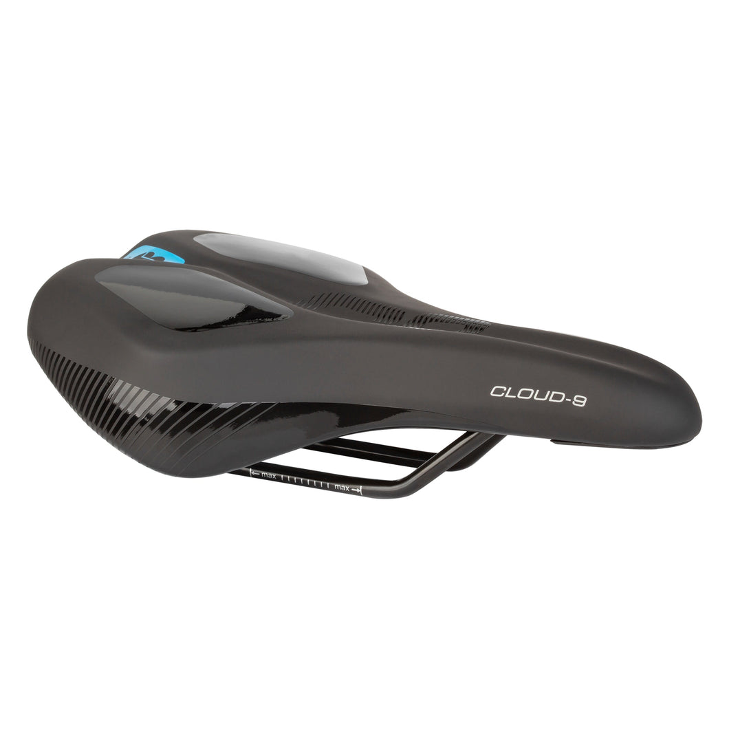 Cloud-9 Kush Plus Comfort Saddle Bicycle Seat - 192mm Wide x 270mm Long