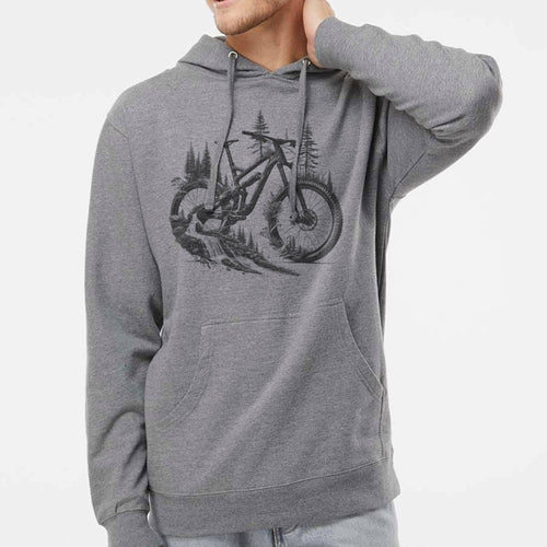 Double Exposure Mountain Bike Men's/Unisex Hoodie