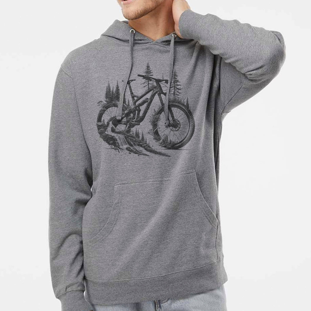 Double Exposure Mountain Bike Men's/Unisex Hoodie
