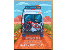 Van Trip Birthday Card