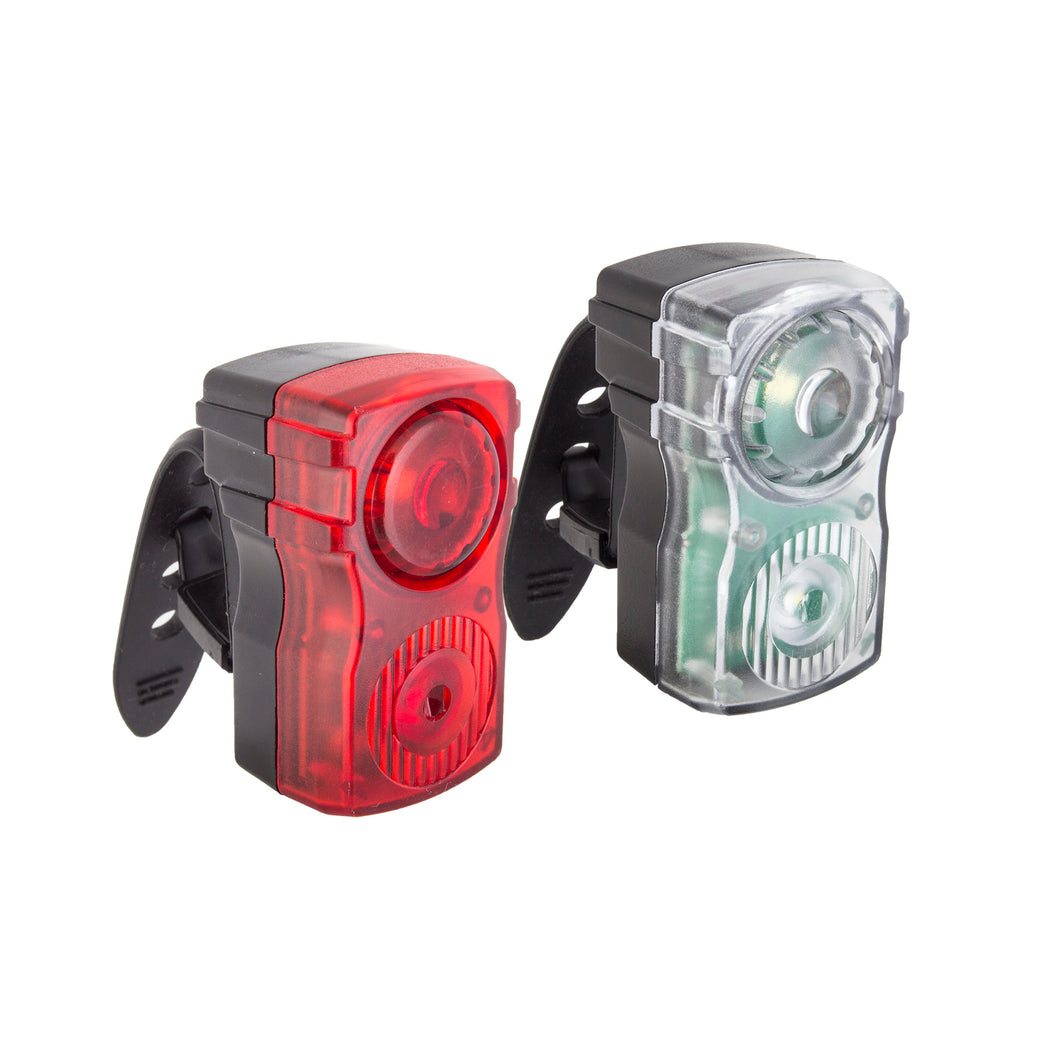 Sunlite Jammer USB Bicycle Head and Tail Light Combo Set
