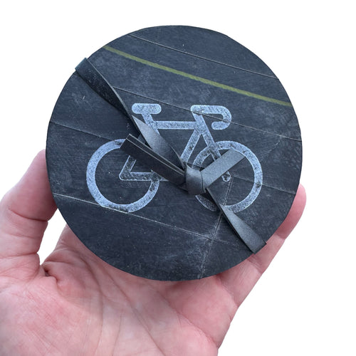 Bicycle Innertube Coasters, set of 4