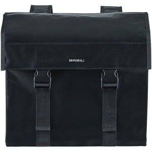 Basil Urban Load Double Pannier - 53L, Black