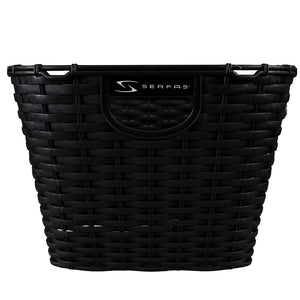 Serfas Woven Poly Rear Basket - perfect for ebikes with a rear rack
