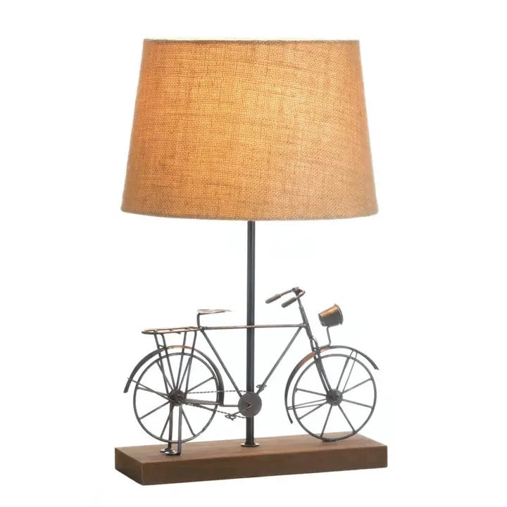 Old-Fashion Bicycle Table Lamp