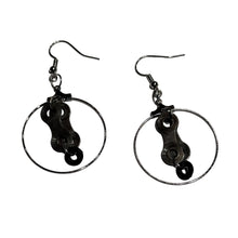 Hola Upcycle Bicycle Chain Earrings