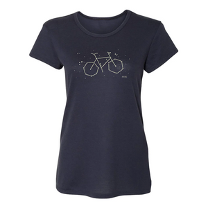 Constellation Women's Glow In The Dark Bike T-Shirt
