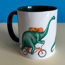 Animals Riding a Bicycle Mug