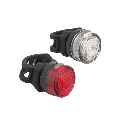 Sunlite Dot USB Bicycle Head and Tail Light Combo Set