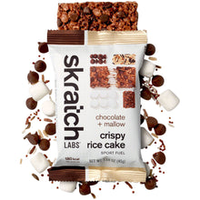Skratch Labs Crispy Rice Cake Bar - Chocolate and Mallow