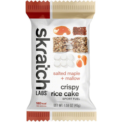 Skratch Labs Crispy Rice Cake - Salted Maple and Mallow
