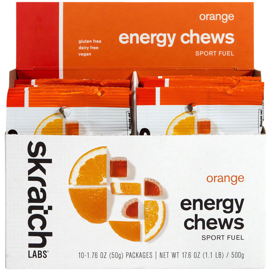 Skratch Labs Energy Chews Sport Fuel - Orange