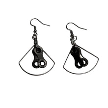 Hola Upcycle Bicycle Chain Earrings