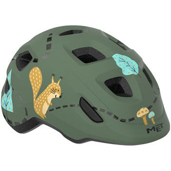 MET Helmets Hooray MIPS Child Helmet - Green Forest, Small, 52-55cm