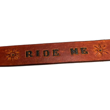 Leather Leg Band with Snaps