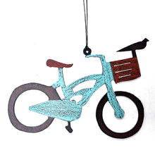 Reclaimed Metal Bike Ornament [Final Sale]