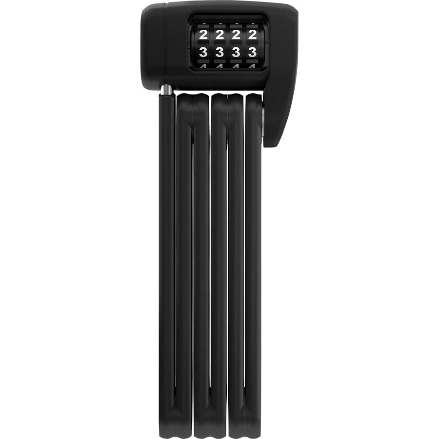 Abus BORDO Lite 6055C/85 Folding Lock - Combination, SH Bracket, 2.8', 5mm, Black, Black