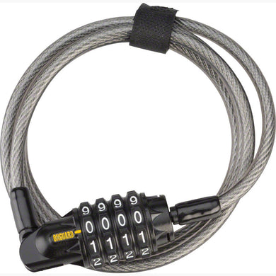 OnGuard 8061 Terrier Combo 4' x 6mm Resettable Combo Cable Lock