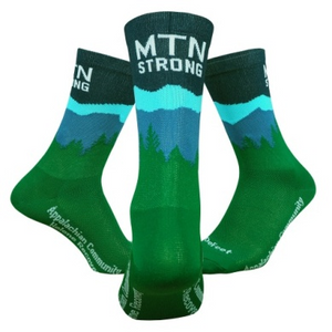 DeFeet Aireator 6" Mountain Strong Socks - Hurricane Helene Relief Effort Support