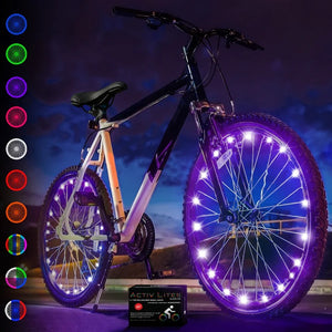 Activ Life LED Bike Wheel Lights 2-Pack (for 2 wheels)