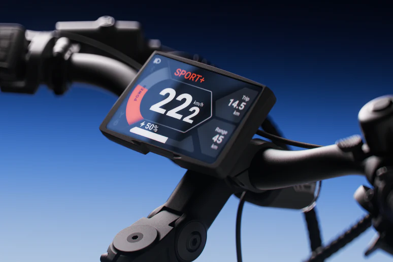 TENWAYS Wayfarer 4.3-inch TFT display