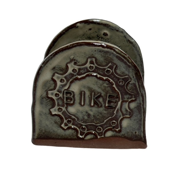 Bicycle Themed Ceramic Sponge Holder