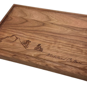Wooden Cutting Boards, Bicycle Themed