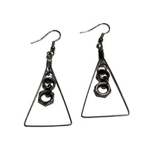 Hola Upcycle Bicycle Chain Earrings