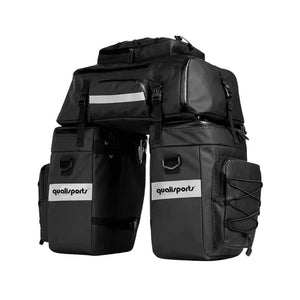 Qualisports E-Bike universal large capacity waterproof - Pannier Bag Set 3 in 1