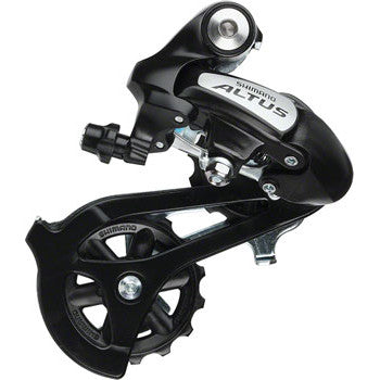 Shimano Altus RD-M310 Rear Derailleur - 7, 8 Speed, Long Cage, Black