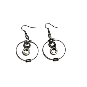 Hola Upcycle Bicycle Chain Earrings