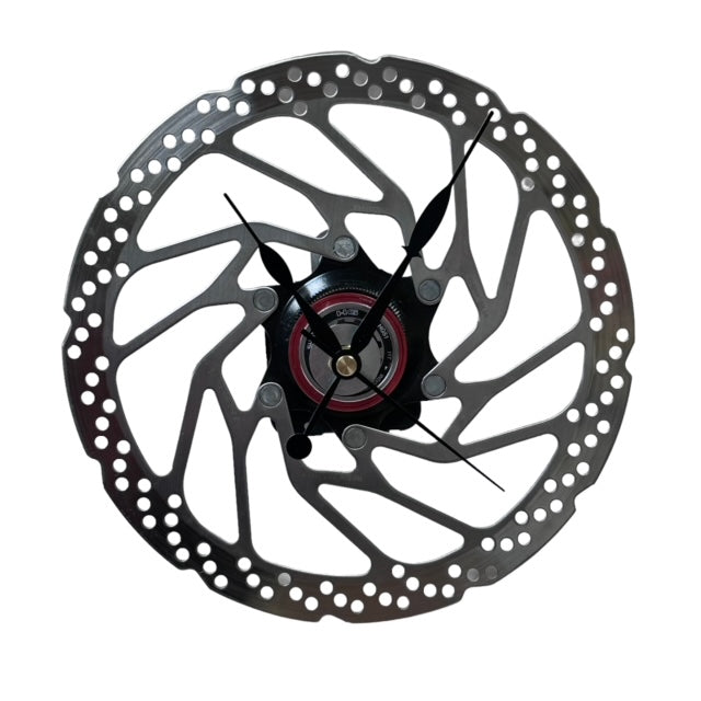 Bicycle Rotor Wall Clock, Gears Up Designs