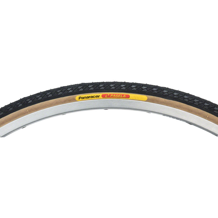 Panaracer Pasela Tire - 27 x 1-1/8, Clincher, Wire, Black/Tan