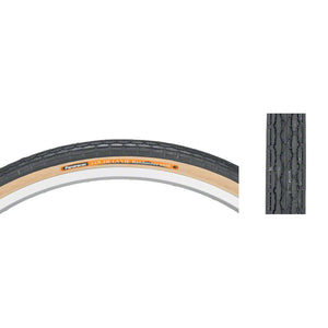 Panaracer Pasela Tire - 27 x 1-1/8, Clincher, Wire, Black/Tan, 60tpi