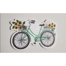 Bicycle Sticker with Flora