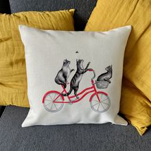 PIllow - Cats Riding a Bike